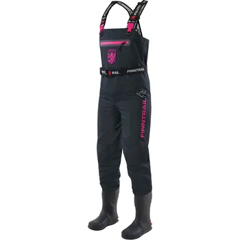 Rybářské oblečení Finntrail Waders RachelBF Graphite 5(38)SQ