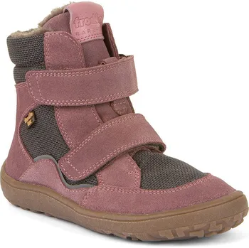 Dámská zdravotní obuv Froddo barefoot zimní s membránou G3160205-7, G3160233-6 GREY/PINK Velikost EU: 33, vnitřní délka: 218, vnitřní šířka: 79