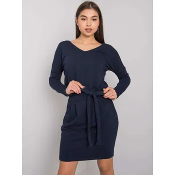 Dámské šaty Dámské RUE PARIS Námořnické modré teplákové šaty FPrice, L i523_2016103066926