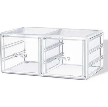 Compactor RAN8576 organizér na kosmetiku/šperky transparentní