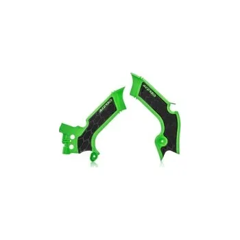 Auto-moto Chrániče rámu Acerbis X-Grip Frame Protector Kawasaki KX450F 19-23 KX250F 21-24 Green Black, Typ motocyklu Kawasaki KX450F (2019-2023)