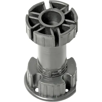 Nábytkové kování DOMINO Noha stolová 100 mm černá