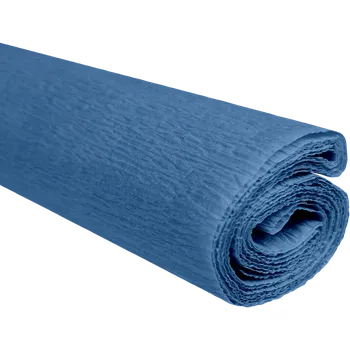 Kancelář Krepový papír holubí modř 0,5x2m C22 28 g/m2