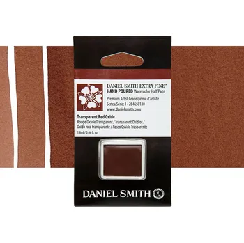 Vodová barva Akvarelová barva Daniel Smith Extra Fine, půlpánvička - Transparent Red Oxide