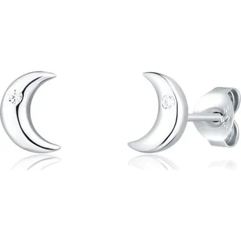 Šperk Stříbrné náušnice měsíčky