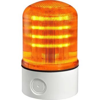 Poplachová siréna SIRENA Sestava: LD multifunkční modul FLR S, oranžová + vysoká základna LT, 12/24 V, šedá SIR-91786