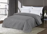 Stone přehoz na postel šedý 200 x 220 cm