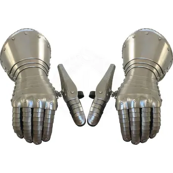 Karnevalový kostým Krutský Plátové rukavice Galahad