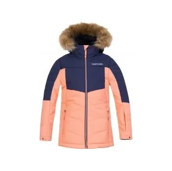 Hannah LEANE JR cantaloupe/mood indigo 122 - 128; Modrá bunda + DÁREK DLE VÝBĚRU!