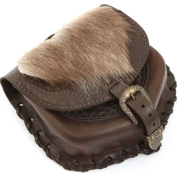 Špulák Opasková brašna s kožešinou na klopě