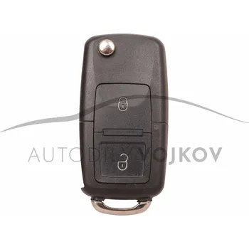 Autoklíč Náhradní obal klíče 2 tlačítka Volkswagen Polo (6N2) 1999 - 2001