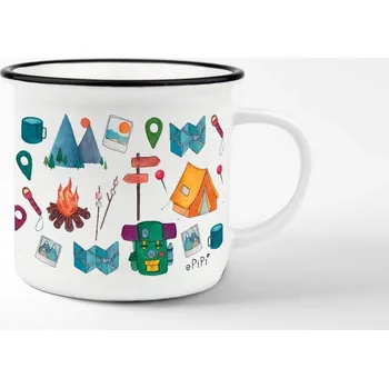 Keramický hrnek kempování 250 ml - ePipí 0001334