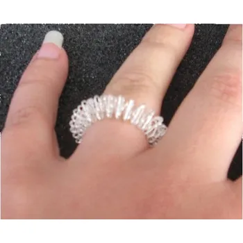 Masážní přístroj Merry Lynch Prsten stříbrný masážní - akupresurní