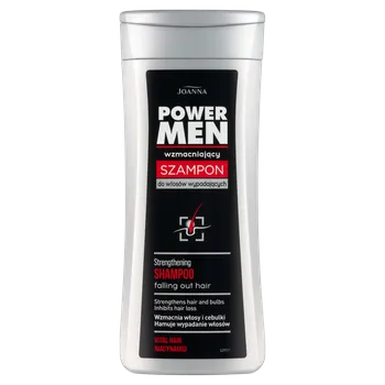 Šampon Joanna Power Men posilující šampon na padající vlasy, 200 ml