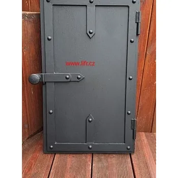 Zahradní gril Industriál dvířka