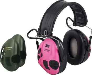 Chránič sluchu 3M Peltor SportTac MT16H210F-478-RE růžová