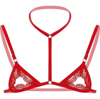 Dámská erotická souprava Sexy komplet | pánské erotické prádlo - Červená,74-120 cm