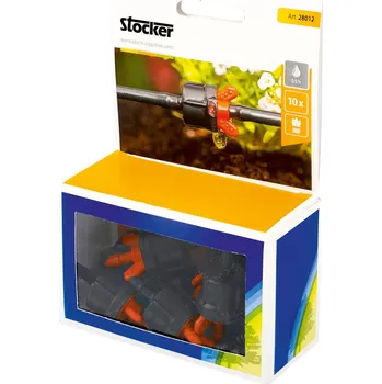 Hadicová spojka Kapkovač řádkový 5l/h - pro sadu pr. 4-6 mm (10 ks) Stocker