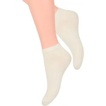 Dámské ponožky Dámské ponožky 01L84 white - Steven, Bílá 38/40 i41_69711_2:bílá_3:38/40_