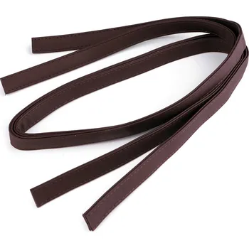 Ucha na tašky prošitá - polotovar Varianta: 4 hnědá tmavá, Balení: 2 ks