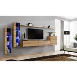 Asm Obývací stěna SWITCH XI, wotan/wotan