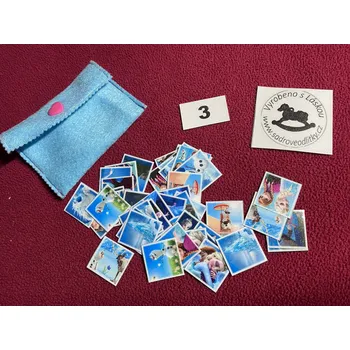 Pexeso HandMade by VeJa Mini pexeso vel.S č.3 - Ledové království (48dílků)
