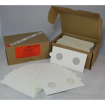 Leuchtturm Mincovní rámečky pap. samolepící Ø 25 mm