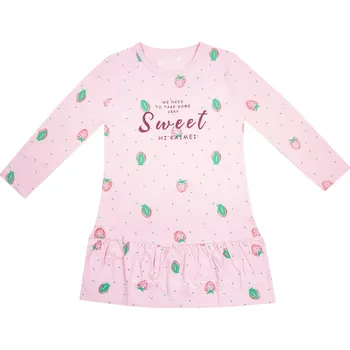 Dívčí pyžamo Dívčí noční košile - Wolf S2381, světle růžová Barva: Růžová, Velikost: 104