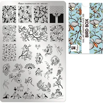 Moyra Stamping - Deska na razítka č.100 Bird Box