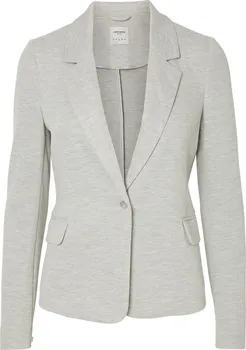 Dámský blejzr Vero Moda VmJulia LS Blazer DNM Noos Light Grey Melange