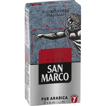 Káva San Marco Pur Arabica Premium, mletá 250 g