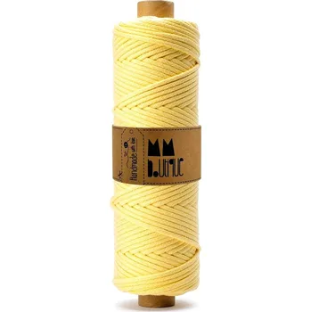 Příze MMboutique bavlněná šňůra SMART 5mm Lemon
