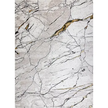 Koberec Hans Home Kusový koberec Gloss 529A 53 3D mramor ivory/beige - 80x150