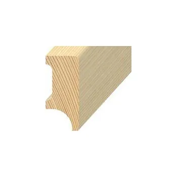 soklová lišta NOVÁK Podlahová - soklová lišta 45x20 smrk surový FK S4520 SM