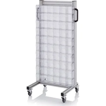 paleta Systémové přepravní podvozky pro vyklápěcí boxy 69 x 45 x 134 cm - materiál: Aluminium / Stahl / Kunststoff / MPX - SK.L.6
