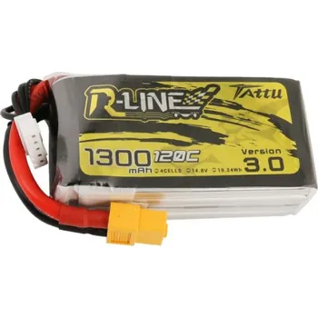 RC vybavení GENS ACE LIPO TATTU Tattu R-Line 1300mAh 4S 120C V3