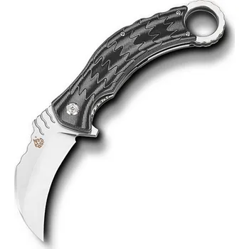 Pracovní nůž QSP knife Eagle, zavírací nůž karambit s klipem QS120-E