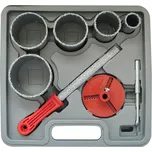 Vykružovací diamantová sada 33-83mm 8dílů