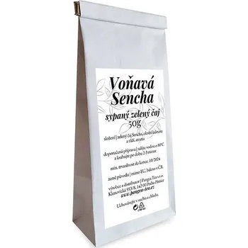 Čaj Pangea Tea zelený sypaný čaj Voňavá Sencha 50 g