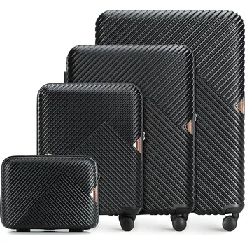 Černá sada cestovních zavazadel | WITTCHEN | 56-3P-84K-10