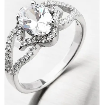 Prsten Dámský prsten stříbro 925 zirkon PKL-1013 velikost 51