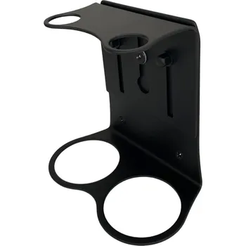 Dávkovač mýdla Caretrade Držák na dávkovače 300 ml, černý- matný, dvojitý