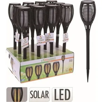 Stojací lampa Lampa solární LED 58x10 cm plast