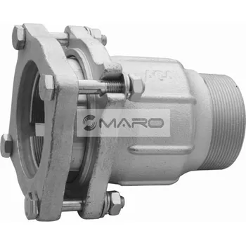 rozdělovač topení AGAflex Spojka svěrná litinová s přírubou s vnějším závitem AK 2 1/2" (74,9 - 76,6 mm) x 2 1/2", 10010017