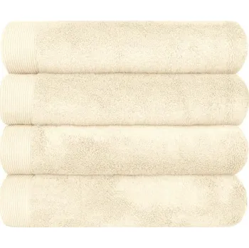 Ručník SCANquilt modalový ručník MODAL SOFT krémová osuška 70 x 140 cm