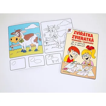 omalovánky Mičánek Omalovánky A5 Zvířátka , jak nakreslit 2313-5 80740