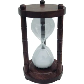 Hodiny SEA Club Přesýpací hodiny 30 minutové dřevěné 18/10 cm