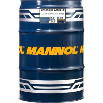 Motorový olej Mannol 7830 4T Motorbike HD 20W50 208L