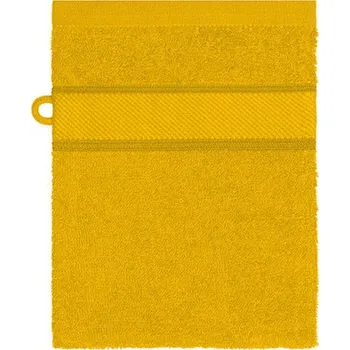 Myrtle beach Bavlněná žínka MB440 Yellow 15 x 21 cm