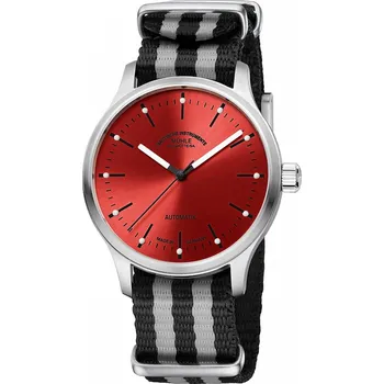 Hodinky Mühle-Glashütte Panova Red kožený řemen